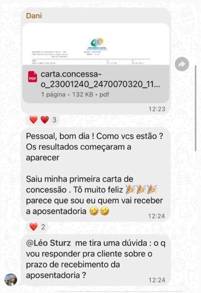Dani: primeira carta de concessão